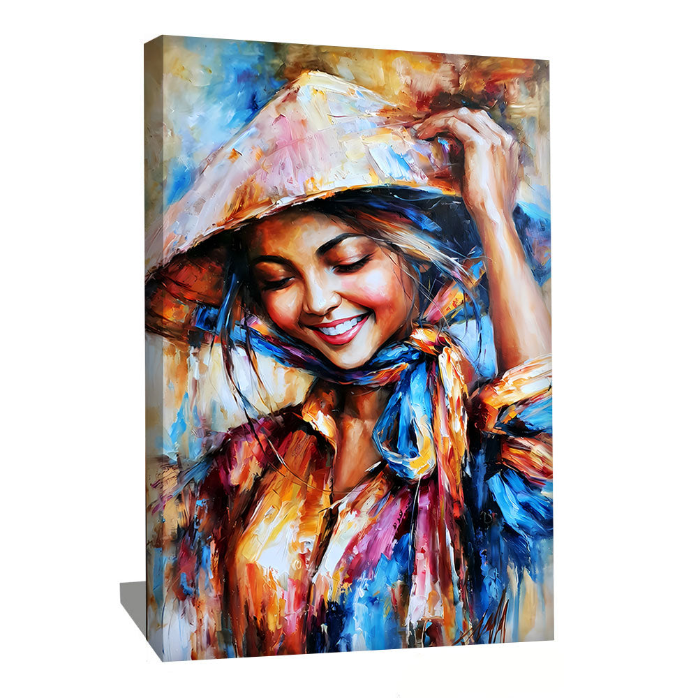 Tableau Femme Vietnamienne