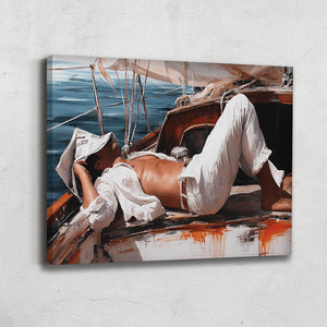 Tableau luxe voilier