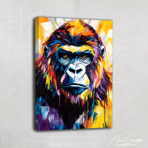 Peinture Gorille