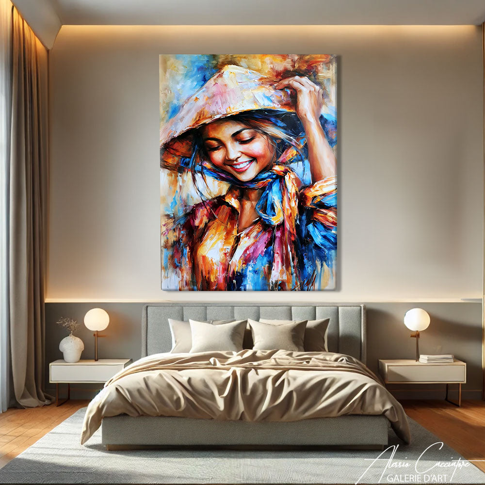 Toile Femme Vietnamienne
