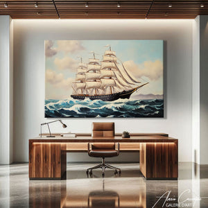 TABLEAU ANCIEN MARINE