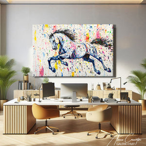 Cadre Cheval Chambre Fille