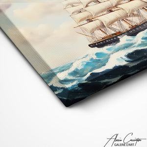 TABLEAU ANCIEN MARINE Alessio Cacciatore