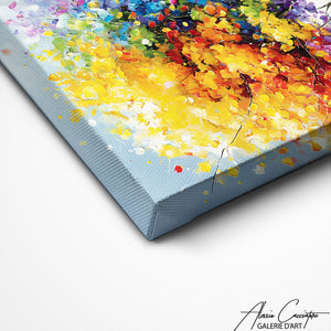 TABLEAU ARBRE COLORÉ MODERNE AlessioCacciatore