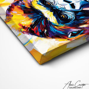 TABLEAU PEINTURE GORILLE Alessio Cacciatore