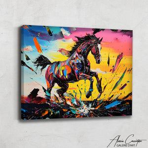 Cadre Cheval Couleur