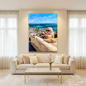 Peinture Femme Mode