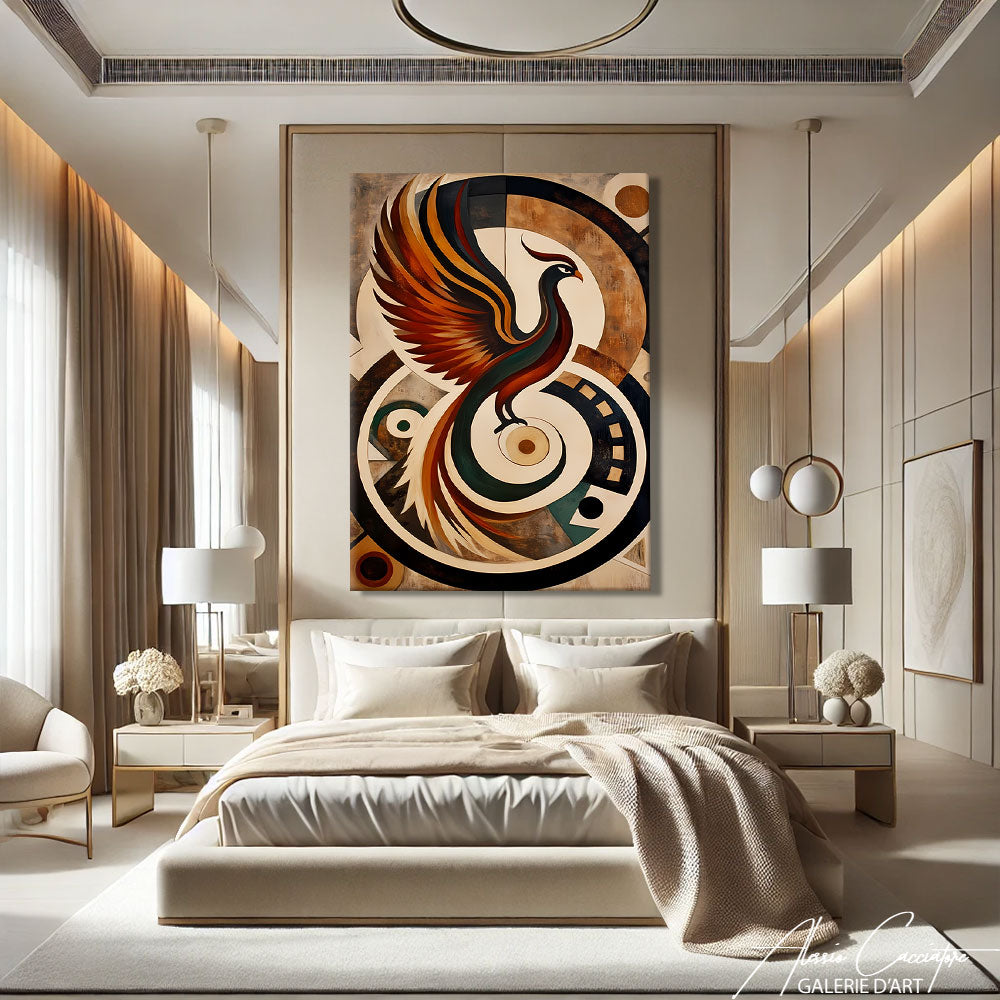 Tableau Art Déco Coloré