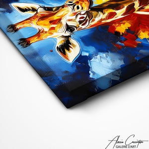 TABLEAU GIRAFE MODERNE Alessio Cacciatore