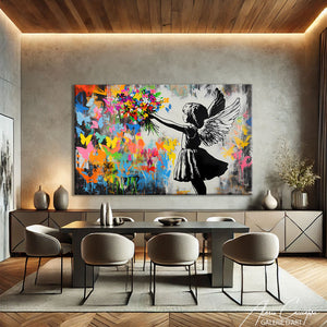 Tableau Graffiti Abstrait