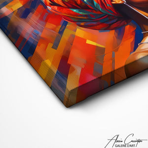 TABLEAU AFRICAINE TRADITIONELLE Alessio Cacciatore