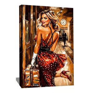 Tableau Femme Glamour
