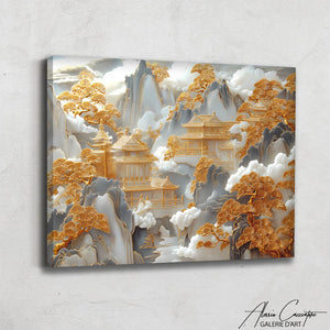 Peinture Japonaise Paysage