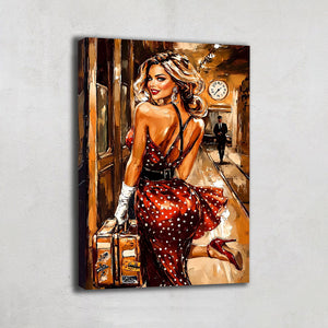 Tableau Femme Glamour