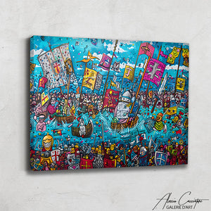 Tableau Pop Art Enfant