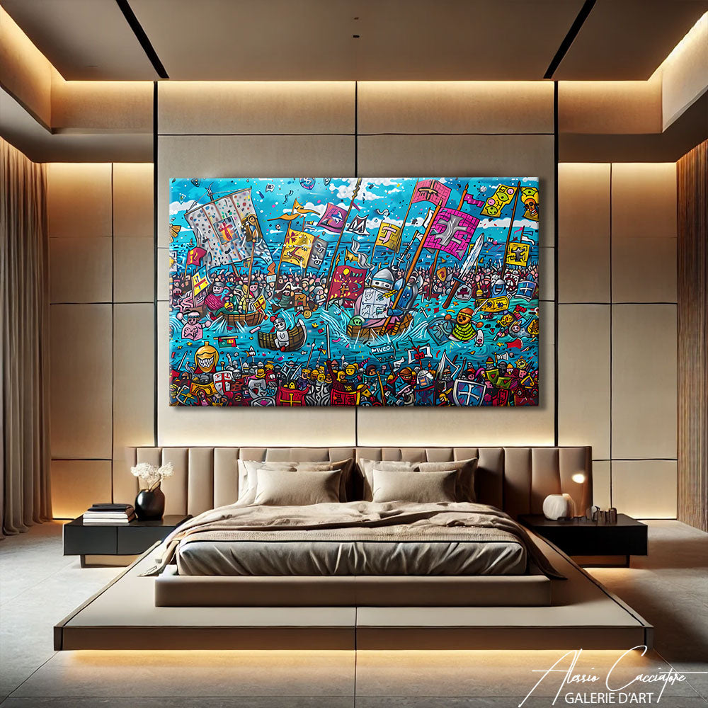 Tableau Pop Art Enfant