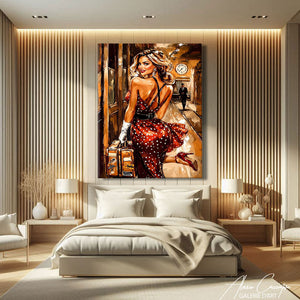 Toile Femme Glamour