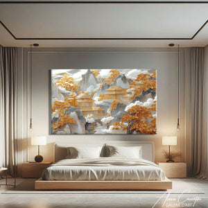 Peinture Japonaise Paysage