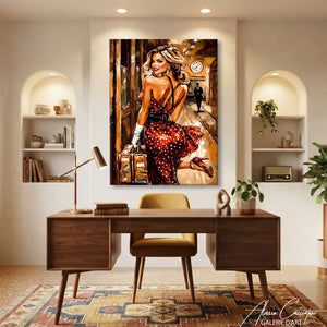 Affiche Femme Glamour