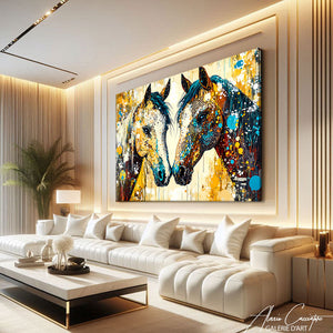 Tableau Cheval Moderne