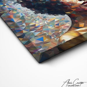 TABLEAU AFRICAINE CONTEMPORAINE Alessio Cacciatore