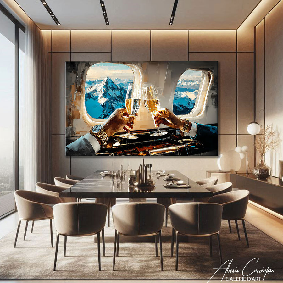 Tableau luxe – mise en situation
