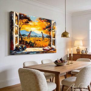 Décoration Murale Avec Fenetre Ouverte