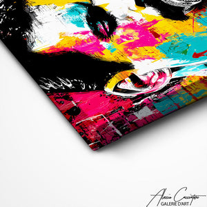 TABLEAU FREDDIE MERCURY POP ART AlessioCacciatore