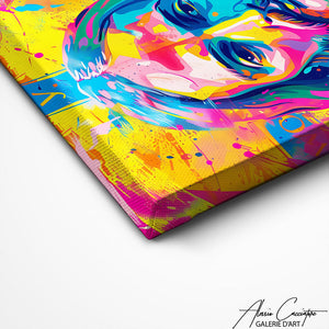 TABLEAU POP ART JÉSUS Alessio Cacciatore