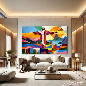 Tableau Pop Art Coloré