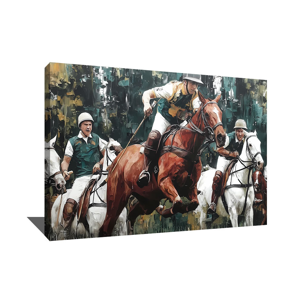 Tableau Joueurs De Polo