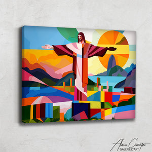 Tableau Pop Art Paysage