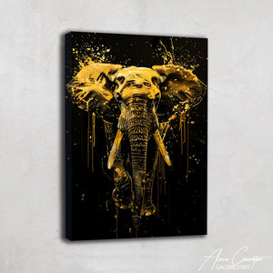 Tableau Avec Un Éléphant