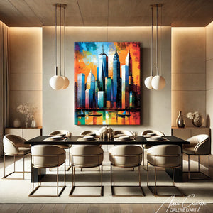 Grand tableau décoratif pour salon