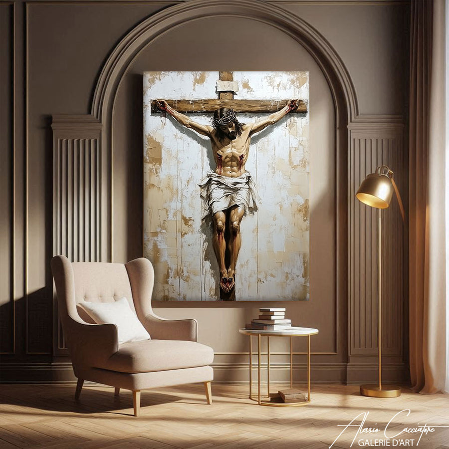 TABLEAU RELIGIEUX ANCIEN – mise en situation