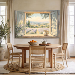 Affiche Provencal Peinture Huile