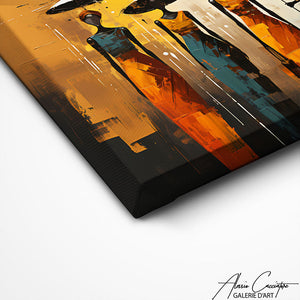 TABLEAU AFRICAIN ANCIEN Alessio Cacciatore
