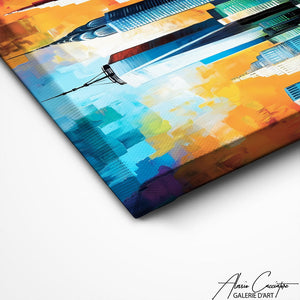 TABLEAU NEW YORK POUR SALON AlessioCacciatore