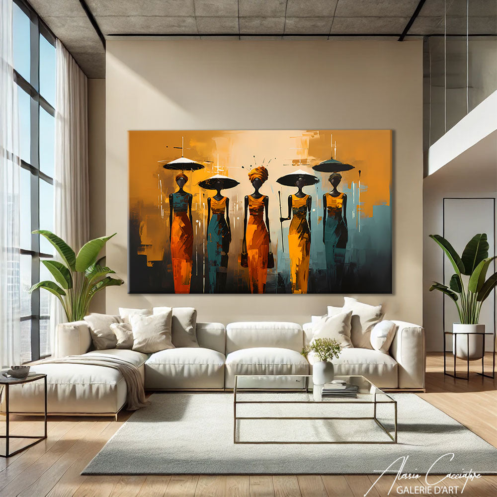 tableau africain ancien