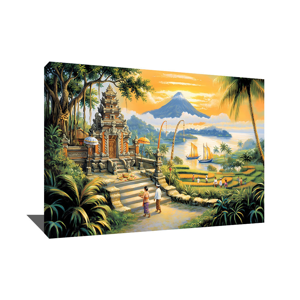 Tableau Paysage Bali