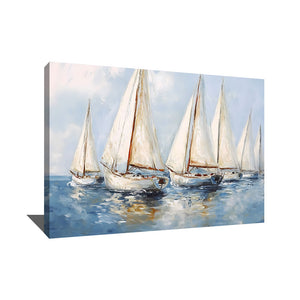 TABLEAU ABSTRAIT MARINE