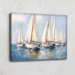 TABLEAU ABSTRAIT MARINE