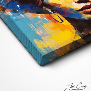 TABLEAU AFRICAINE VISAGE Alessio Cacciatore