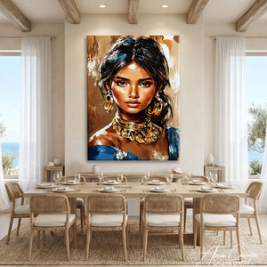 Affiche Femme Ethnique