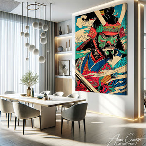 Tableau Peinture Paysage Japonais