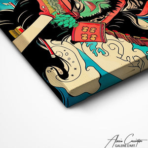 TABLEAU JAPONAIS HOMME AlessioCacciatore