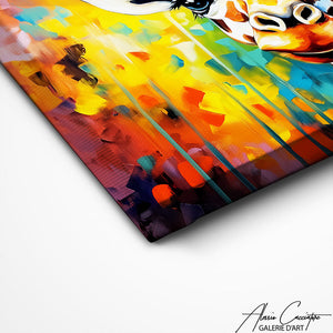 TABLEAU GIRAFE ENFANT Alessio Cacciatore