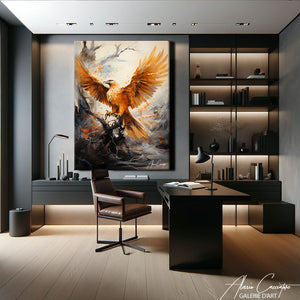 Tableau Peinture Oiseau