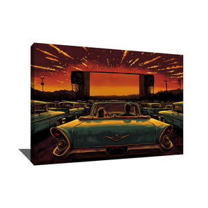 Tableau Cinéma Vintage