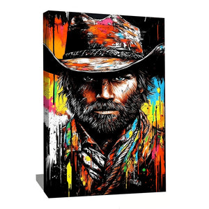 TABLEAU COWBOY POP ART